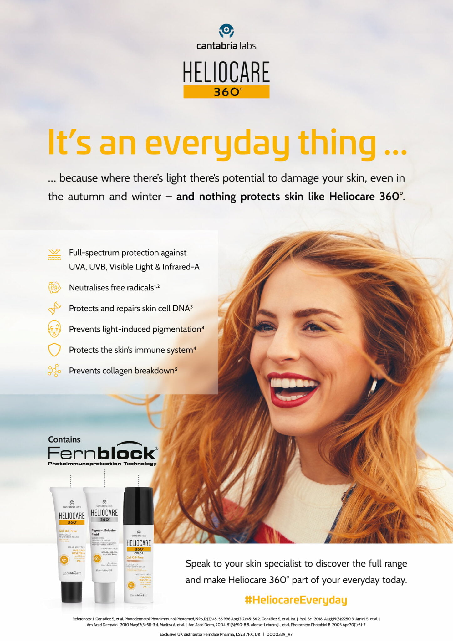 Join the latest Heliocare 360° partner campaign “It’s an everyday