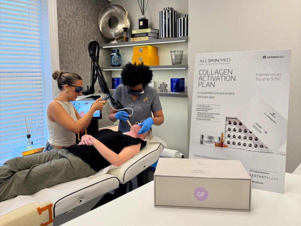 Using ALLSKIN | MED products with in-clinic treatments