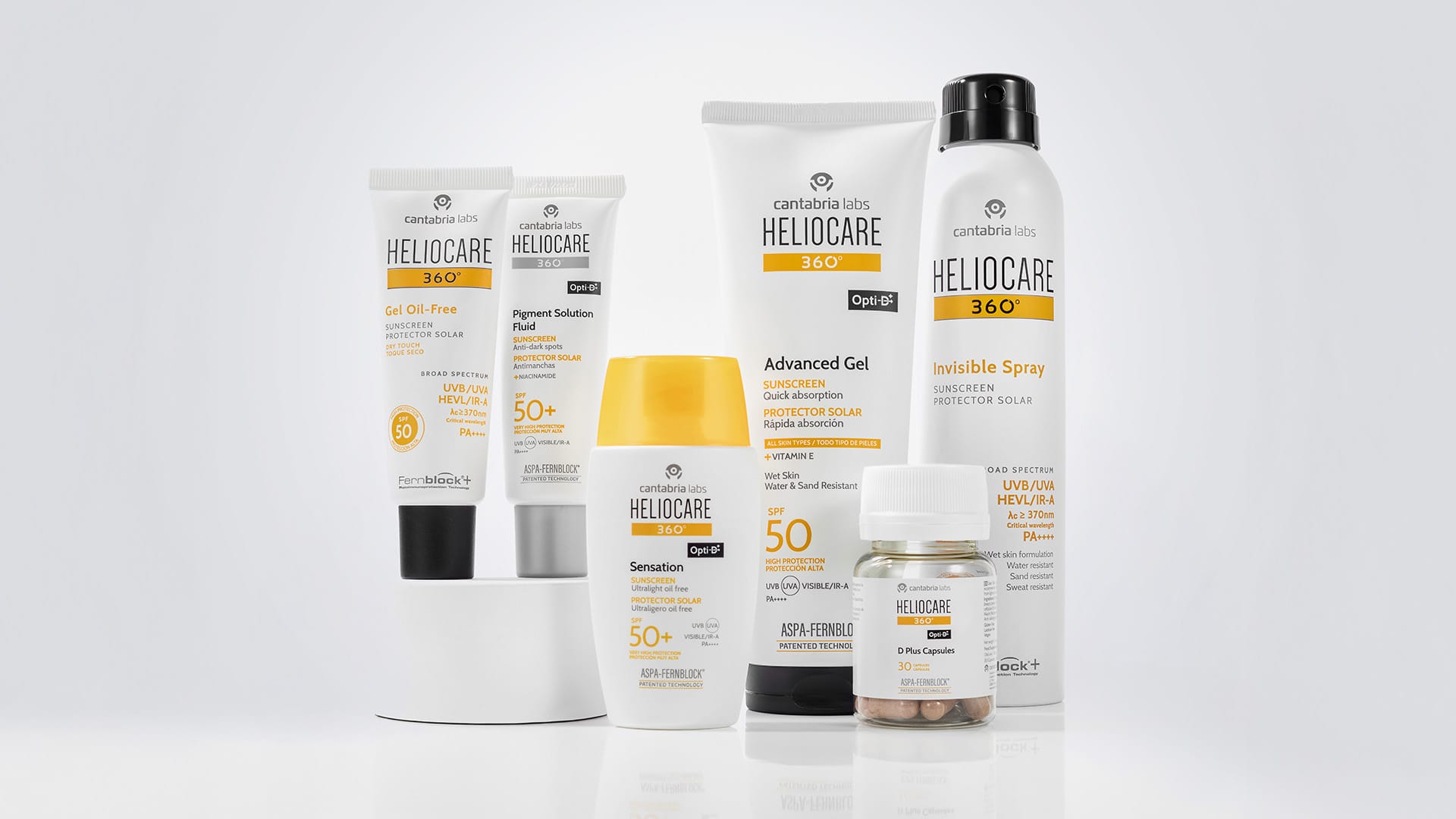 Heliocare 360° products